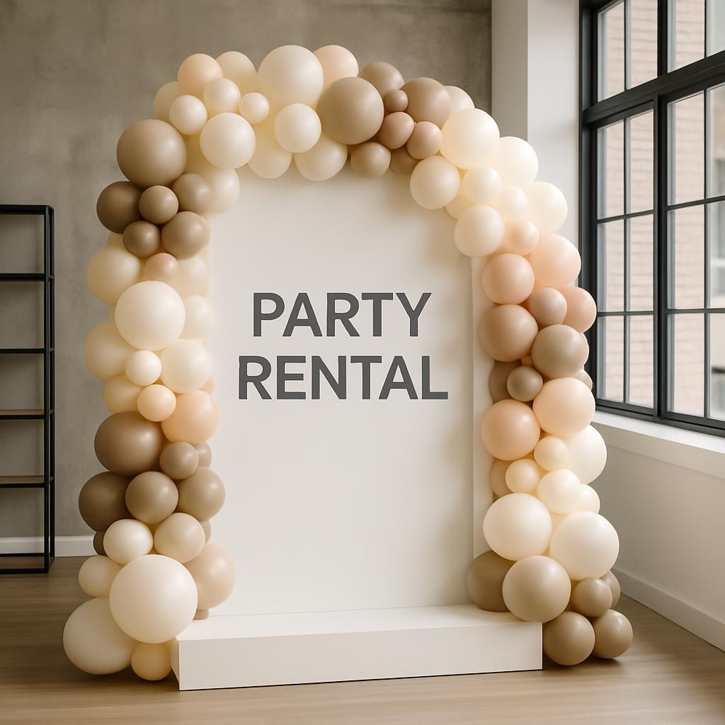 "Party Rental Balloons"